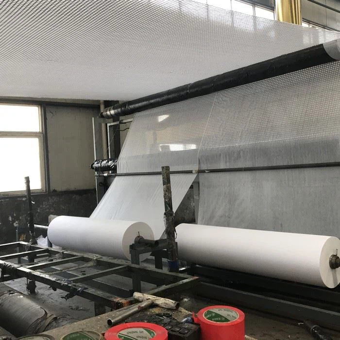 Fiberglass geogrid Composite with Nonwoven geotextile 3